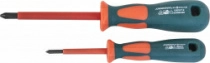 Отвертка крестовая диэлектрическая JONNESWAY DV13P2100 PH#2х100 мм