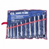 Набор накидных ключей, 6-32 мм, 10 предметов KING TONY 1710MR