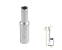 Головка торцевая глубокая шестигранная 1/4" 5 мм AFFIX AF00120005