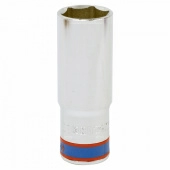 Головка торцевая глубокая шестигранная 1/2", 21 мм KING TONY 423521M