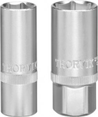 S2S3121 Головка торцевая свечная 3/8"DR, 21 мм