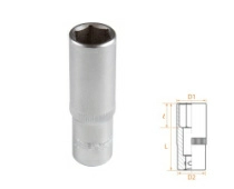 Головка торцевая глубокая шестигранная 3/8" 14 мм AFFIX AF00130014