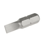 Бита шлицевая JTC 11225055 (SL, 1,0х5,5х25 мм, 1/4" DR, S2)