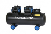 Компрессор безмасляный NORDBERG NCEO300/1000 (380 В, ресивер 300 л, 1000 л/мин)