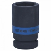 Головка торцевая ударная глубокая шестигранная 1", 38 мм KING TONY 843538M