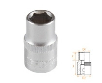 Головка торцевая стандартная шестигранная 3/8" 10 мм AFFIX AF00030010