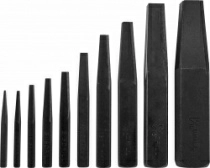 Комплект экстракторов съемник шпилек JONNESWAY AG010052, квадрат 1/8" - 1-1/16" (10 предметов)