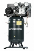 Компрессор вертикальный поршневой с ременной передачей NORDBERG NCPV300/1400 (380В, ресив. 270л, 1400л/мин)