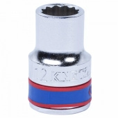 Головка торцевая стандартная двенадцатигранная 1/2", 12 мм KING TONY 433012M