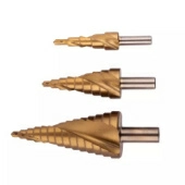 Набор ступенчатых сверл GARWIN INDUSTRIAL 102570-4-12*4-30 (4-12, 4-20, 4-30 мм, HSS, TiN, со спиральной канавкой)