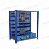 Открытый стеллаж для автомастерской KronVuz CT H2 15Х16-S1-S2-KV-N-01