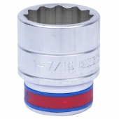 Головка торцевая стандартная двенадцатигранная 3/4", 1-7/16", дюймовая KING TONY 633046S