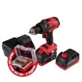 Аккумуляторная дрель-шуруповерт MIGHTY SEVEN  DD-101AP, 18 В, импульсная, кейс, в комплекте набор бит