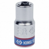 Головка торцевая TORX Е-стандарт 1/4" E10 L = 24 мм KING TONY 237510M