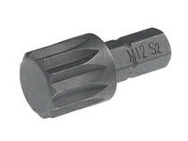 Бита SPLINE JTC 1162512 (M12х25 мм, 1/4" DR)