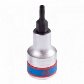 Насадка (бита) торцевая KING TONY 4027**, 1/2", Torx, T20-60, L = 60 мм, с отверстием