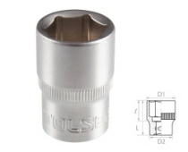 Головка торцевая стандартная шестигранная 1/2" 16 мм TOLSEN TT16516