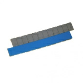 Груза адгезивные NORM FE-071 (12×5 г, синий скотч, серая эмаль, 100 шт.)