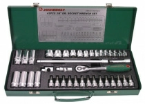 Набор головок торцевых S04H3141S, 3/8"DR, 6-24 мм, 41 предмет