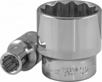 Головка торцевая 12-гранная Ombra 112308 (1/2"DR, 8 мм)