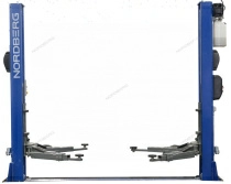 Подъемник двухстоечный с нижней синхронизацией NORDBERG N4125-4,5T (Синий)
