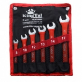 Набор ключей комбинированных 6пр. на полотне KingTul kraft KT-3006k