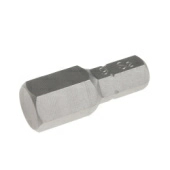 Бита HEX 6-ти гранная JTC 1152509 (H9х25 мм, 1/4" DR, S2) 