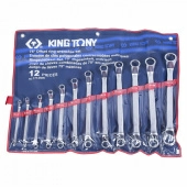 Набор накидных ключей, 6-32 мм, 12 предметов KING TONY 1712MR