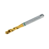 VOLKEL VO-30134 Метчик машинный M6x1, DIN 371 HSSE-PM, форма С, УВК=39°, TIN, тип UNI