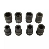 Набор ударных головок GARWIN PRO 626556-8 (1", 80 мм, 8 пр. 22-41 мм)