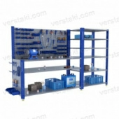 Сборно-разборный стеллаж для автомастерской KronVuz CT H3 20Х19(10)-S2-SB1 H6 12X19-KV-N-01