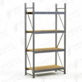 Стеллаж металлический оцинкованный SGR-V-Zn-ДСП 1584-2.5