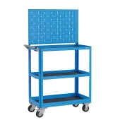 Инструментальная тележка с перфорированной панелью Верстакофф ® PLC МT3.H950.М.Р