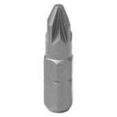 Вставка (бита) торцевая 1/4", Pozidriv, PZ2, L = 25 мм KING TONY 102502Z
