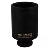 Головка торцевая ударная глубокая 6-гранная GARWIN PRO 620272-36 (1/2", 36 мм)