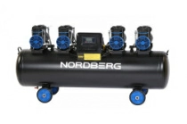 Компрессор безмасляный NORDBERG NCEO200/1000 (380 В, ресивер 200 л, 1000 л/мин)