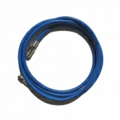 Шланг гибкий с резьбой 1/4 SAE для R134, длина 3 м, синий