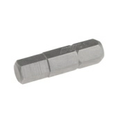 Бита HEX 6-ти гранная JTC 1152506 (H6х25 мм, 1/4" DR, S2) 