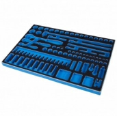Ложемент KING TONY 85820932B01 для набора торцевых головок 1/4"&3/8"&1/2" с принадлежностями 9-9503MRV01, EVA