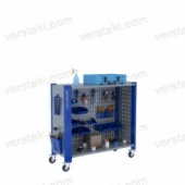 Мобильный стеллаж для инструмента в гараж KronVuz CT H2 12Х10-S2-2SB1-K2