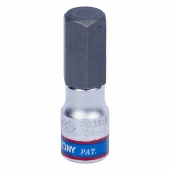 Насадка (бита) торцевая 1/4", HEX, 10 мм, L = 37 мм KING TONY 203510