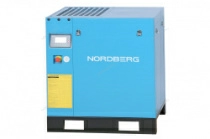 Компрессор винтовой NORDBERG NCC10 (7,5 кВт, 10 бар, 900 л/мин, IP55, без ресивера)