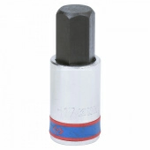 Насадка (бита) торцевая 1/2", HEX, 17 мм, L = 60 мм KING TONY 402517