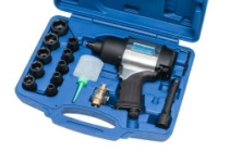 Пневмогайковерт в кейсе с головками NORDBERG IT250KIT (1/2")