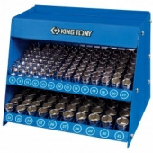 Стенд с торцевыми головками KING TONY 4572MR, 1/2", 8-32 мм, серия 4335M, 172 предмета