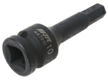 Бита-головка ударная JTC 447910 (1/2", HEX, H10х78 мм)