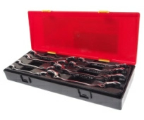 Набор ключей разрезных шарнирных JTC K6086 (8 предметов) 