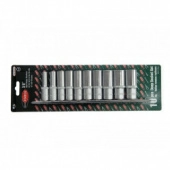 Набор головок глубоких 10пр. на планке Rock Force RF-3102-5