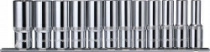 Набор головок торцевых глубоких 12 гранных Ombra 912212 (1/2" DR на держателе, 10-24 мм, 12 предметов)
