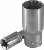 Головка торцевая глубокая S04HD4732, 12-гранная, 1/2"DR, 32 мм